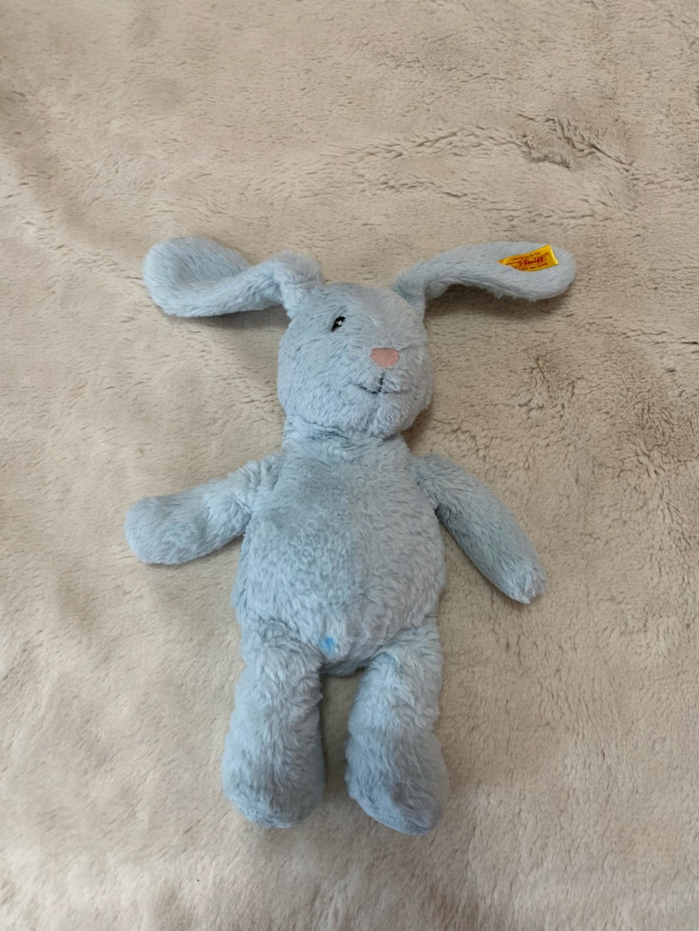 Steiff My First Steiff Hoppie blue rabbit